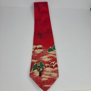 Wembley Men's Silk Tie Christmas‎ Santa